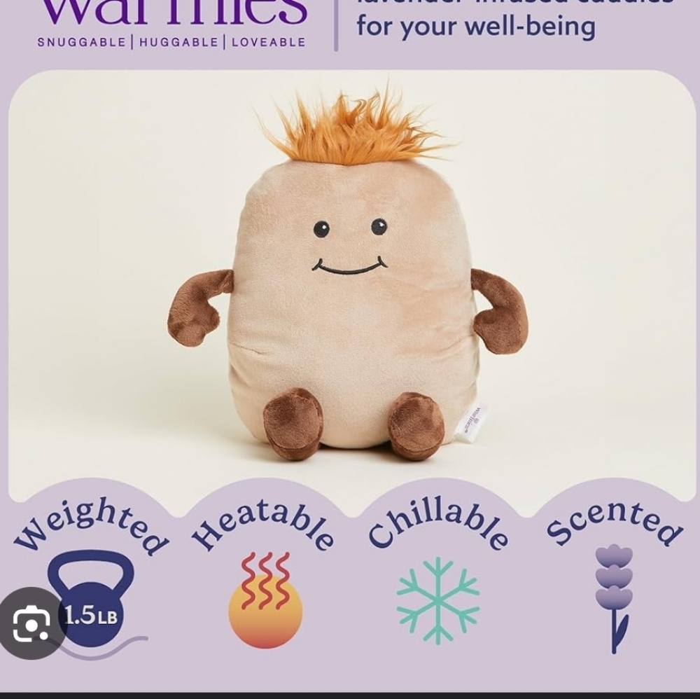 Potato Plush Weighted Heatable Warmie